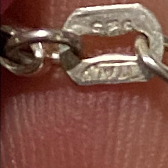 Sterling silver chain flower mother of pearl - Picture 4 of 4